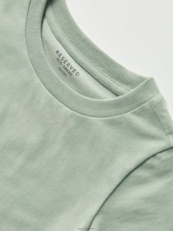 verde Reserved fetelor îmbrăcăminte top din jerseu moale 648HZ1815