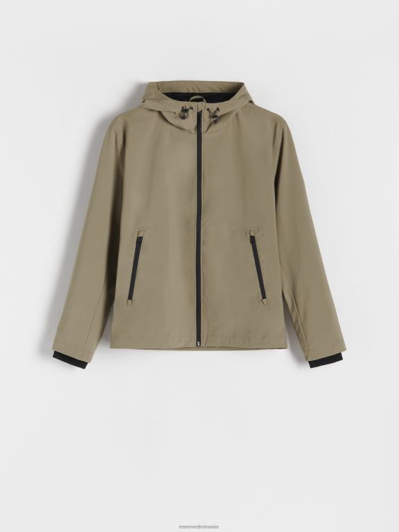 verde deschis Reserved bărbați îmbrăcăminte jacheta cu gluga 648HZ1624