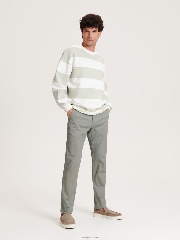 verde deschis Reserved bărbați îmbrăcăminte pantaloni chino slim fit noi 648HZ1522