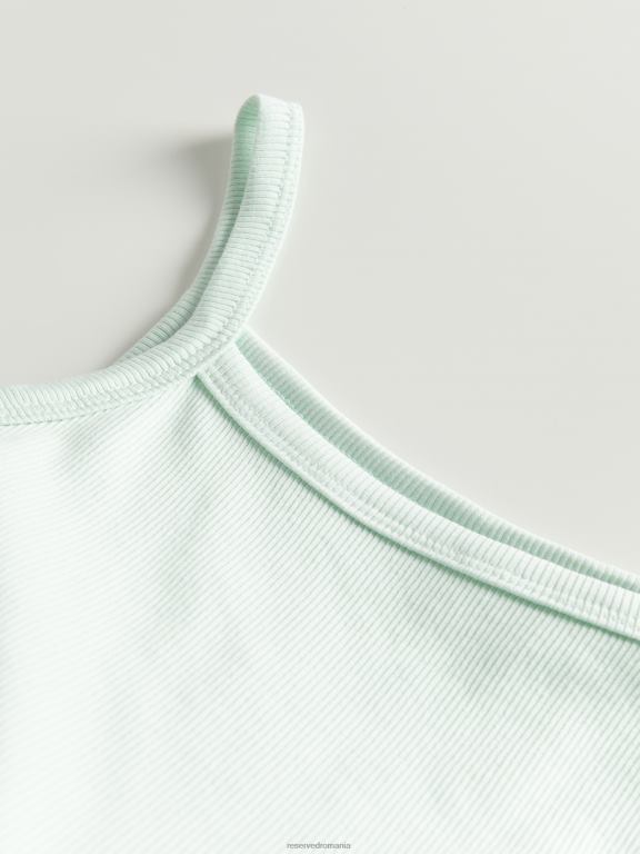 verde deschis Reserved fetelor îmbrăcăminte cami top 648HZ1967