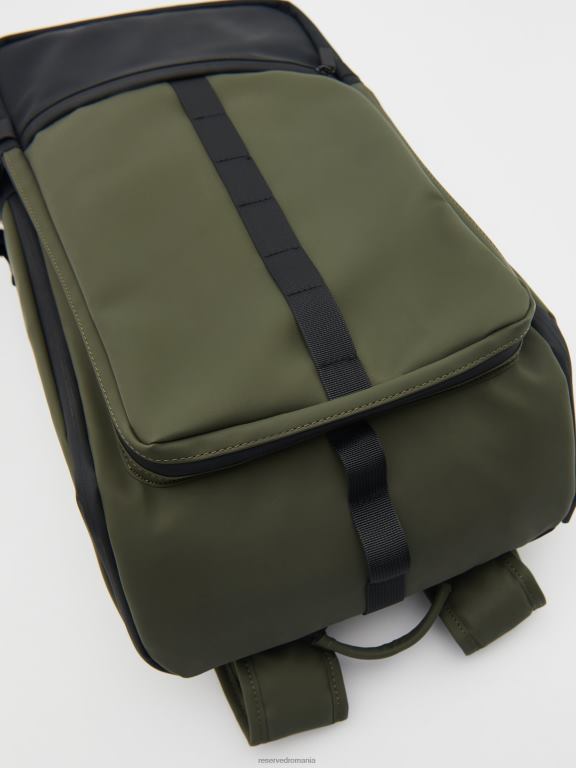 verde maroniu Reserved bărbați accesorii rucsac impermeabil 648HZ1682