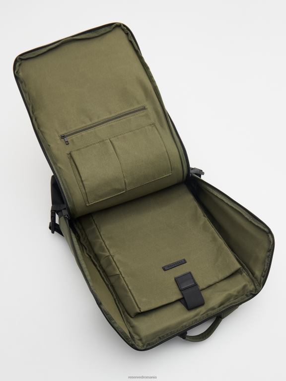 verde maroniu Reserved bărbați accesorii rucsac impermeabil 648HZ1682