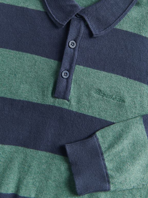 verde palid Reserved băieți îmbrăcăminte jumper polo melange 648HZ2189