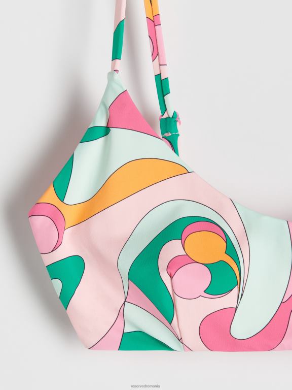 verde palid Reserved femei îmbrăcăminte top de bikini 648HZ1068