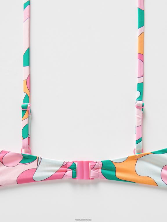 verde palid Reserved femei îmbrăcăminte top de bikini 648HZ1068