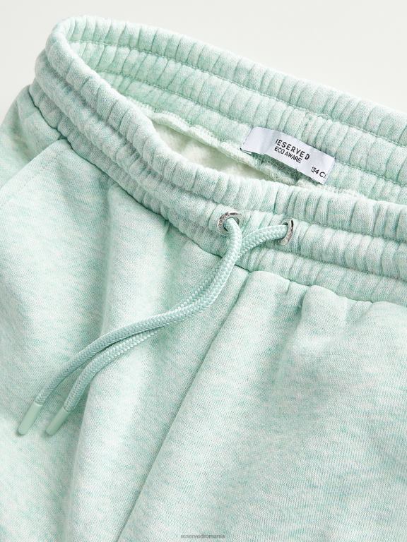 verde palid Reserved fetelor îmbrăcăminte pantaloni de trening bogat in bumbac 648HZ1985