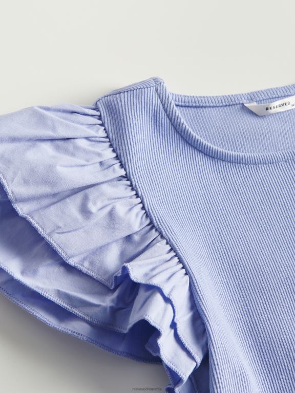 zambilă Reserved fetelor îmbrăcăminte bluză cu mâneci decorative 648HZ1859