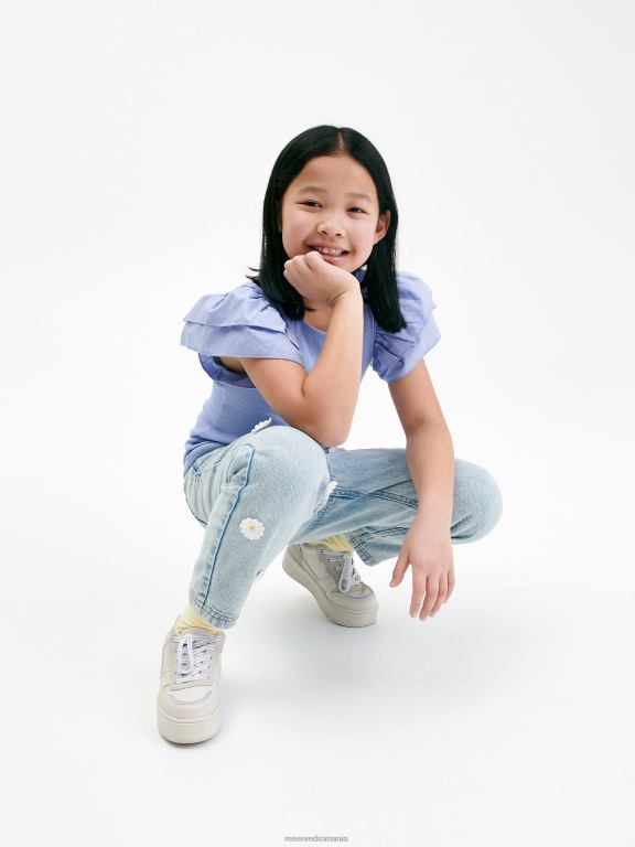 zambilă Reserved fetelor îmbrăcăminte bluză cu mâneci decorative 648HZ1859