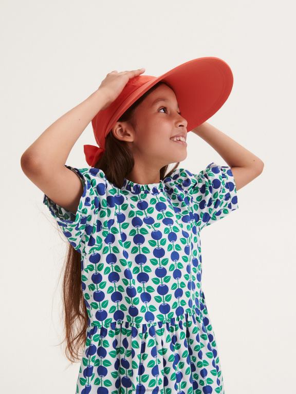 zambilă Reserved fetelor îmbrăcăminte rochie cu model 648HZ1713